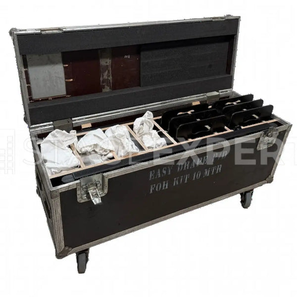 Easy Drape Pipe & Drape FOH Set 1.20m x 10m
