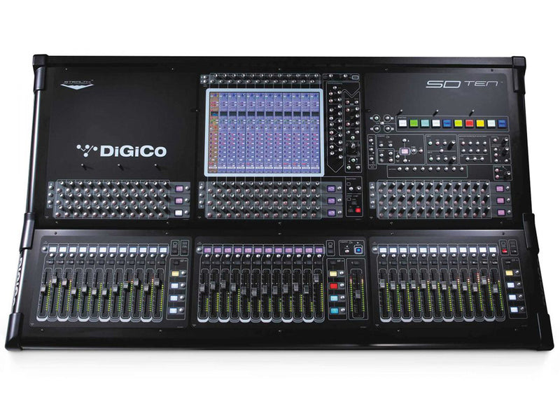 DiGiCo SD10 + SD‑Rack Bundle with Case – Live Sound Rig