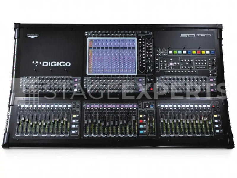DiGiCo SD10 + SD‑Rack Touring Bundle with Case | Pro Console - Used Equipment