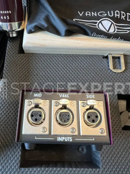 Vanguard Audio Labs V44S Stereo Condenser Microphone – Pro