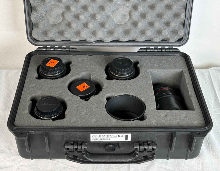 Samyang EF-Mount 5-Lens Cine Prime Set 14–85mm for Canon EF