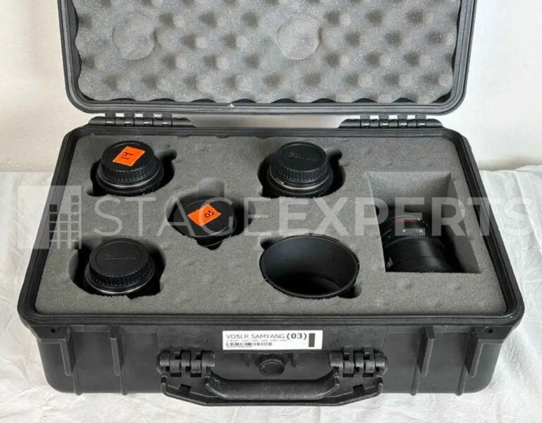 Samyang EF-Mount 5-Lens Cine Prime Set 14–85mm for Canon EF