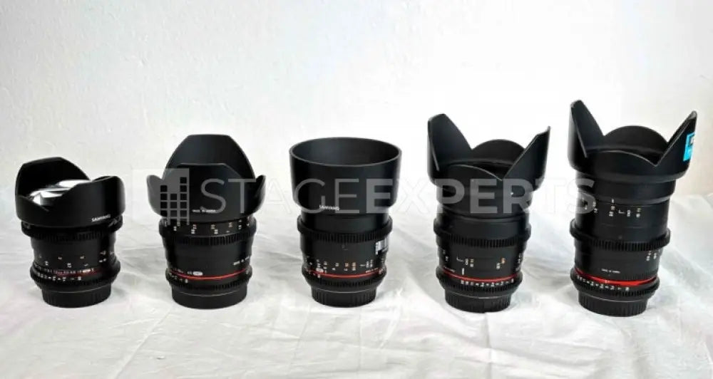 Samyang EF-Mount 5-Lens Cine Prime Set 14–85mm for Canon EF