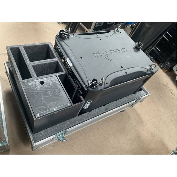 Christie Roadster HD12K Projector with 3 Lenses, Flight Case