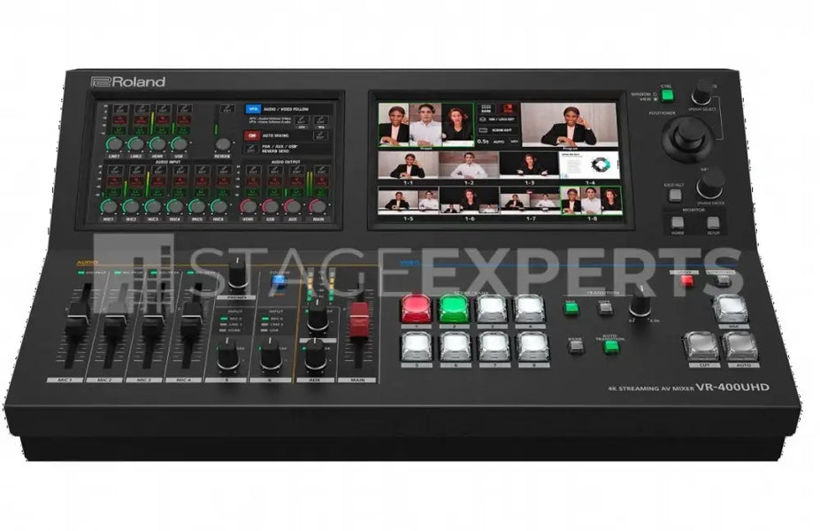 Roland VR-400UHD 4K Vision Mixer | All-in-one AV Switcher