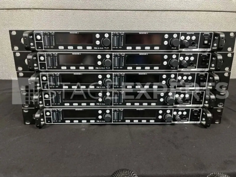 Wisycom MRK980/MTH410 10‑Channel Wireless Mic Package