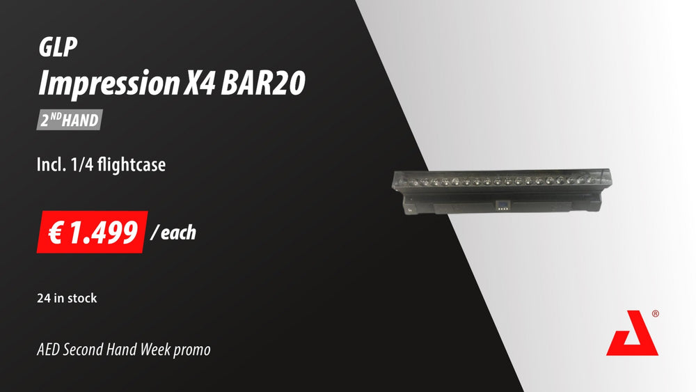 GLP Impression X4 Bar 20 LED Pixel Batten Wash Light