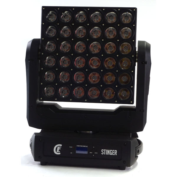 CLF Stinger Moving Head Beam Light – RGBW Pixel Effects