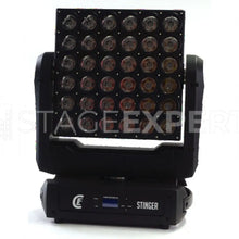 Load image into Gallery viewer, CLF Stinger Moving Head Beam Light – RGBW Pixel Effects
