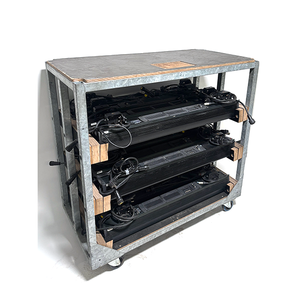 URC Power LED Strip RGBW 10° IP66 Set – 12 Bars with Flightcase