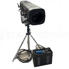 Load image into Gallery viewer, Robert Juliat Ivanhoe 2500 MSR Followspot 9–21° – Used with Stand
