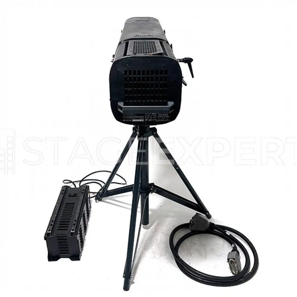 Robert Juliat Korrigan 1200 HMI Followspot 5–9° with Stand