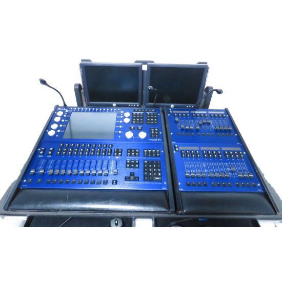 ChamSys MagicQ MQ100 Pro + Playback Wing – Used Console