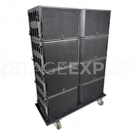 L-Acoustics K1 Line Array – 4x with Dollies & Covers Included