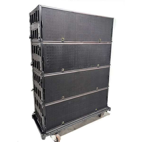L-Acoustics K1 Subwoofer Bundle – 4x with Dolly & Covers