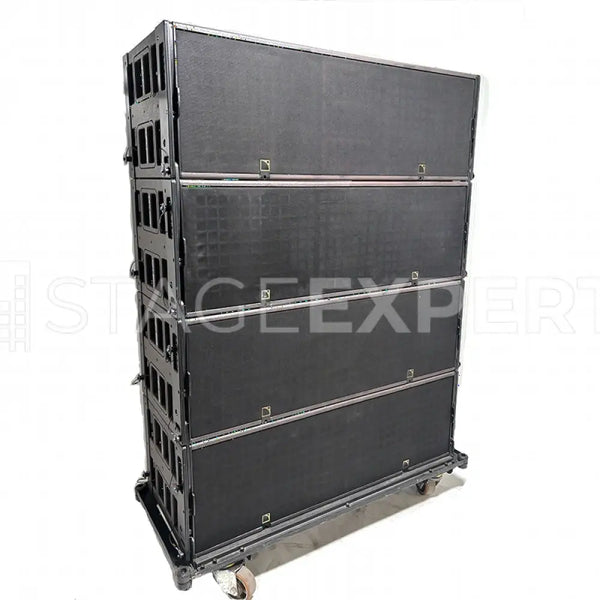 L-Acoustics K1 Subwoofer Bundle – 4x with Dolly & Covers