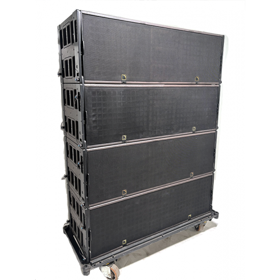 L-Acoustics K1 Subwoofer – 4x with dolly & covers
