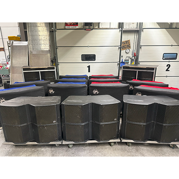 Clair Brothers C15/iS218-M Line Array Set (A), complete