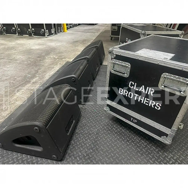 Clair Brothers 1AM Monitor Set – 4 Wedges + Flightcases