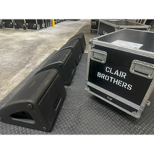 Load image into Gallery viewer, Clair Brothers 1AM Monitor Set – 4 Wedges + Flightcases
