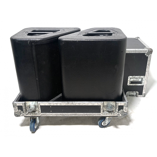 Clair Brothers 12AM Monitor Pair with Flightcase (L&R)