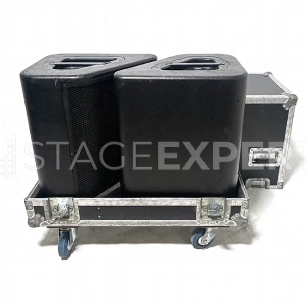 Clair Brothers 12AM Monitor Pair with Flightcase – L&R