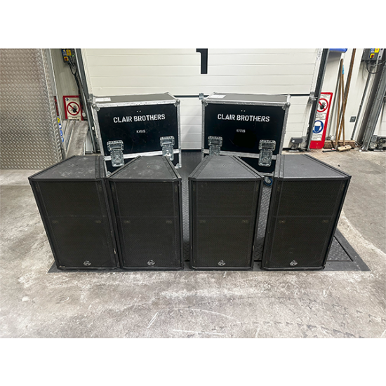 Clair Brothers KIT15 2-Way Fullrange Speaker Set – Used