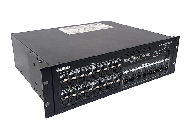 Yamaha Rio1608-D I/O Rack – Dante Stagebox, 16 In / 8 Out