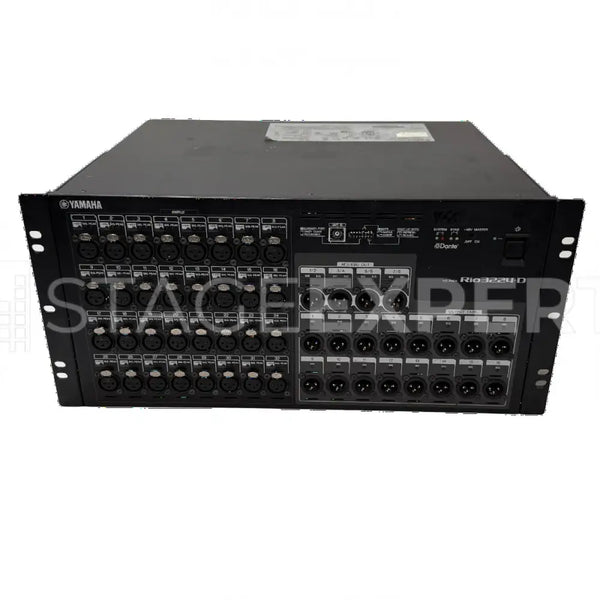 Yamaha Rio3224-D Dante I/O Rack – 32x16 Remote Stagebox