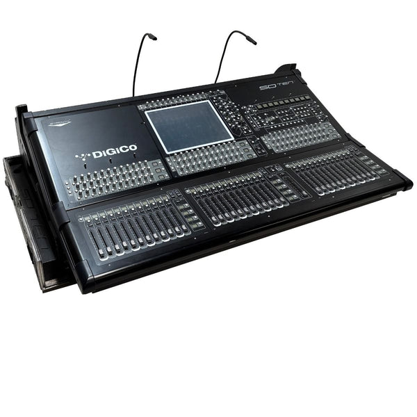 DiGiCo SD10 digital mixing console with flightcase | Used