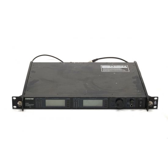 Shure UR4D J5E Dual Receiver (574–638 MHz) – Used