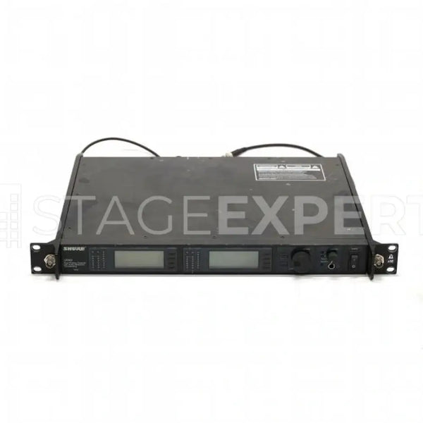 Shure UR4D J5E Dual Receiver (574–638 MHz) – Used