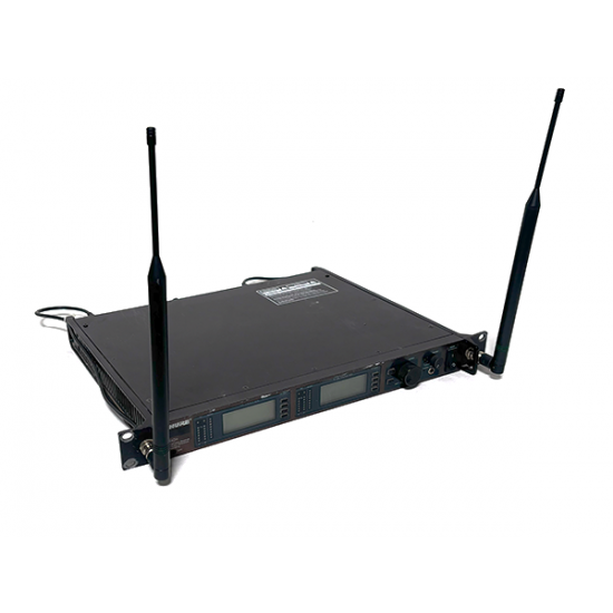 Shure UR4D+ Receiver H4E Used – Dual-Channel Wireless