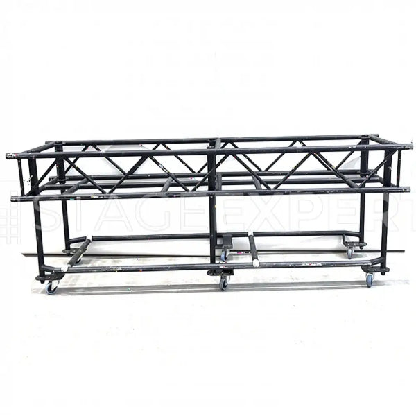 Eurotruss RT-320 Prerig Truss Black (3.2m) – Used with Dolly - Used Equipment