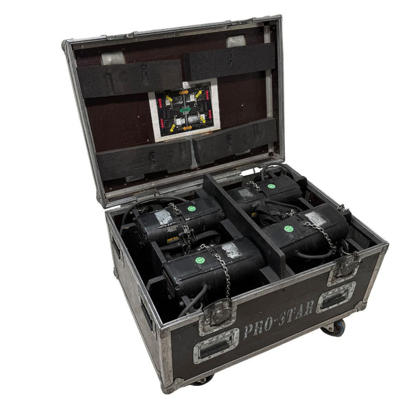CM Prostar B 250kg D8 Hoists, DC 4m/min, 20m Lift – Set of 4