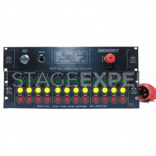 12‑Channel LV Hoist Controller – Lightly Used, 32A CEE