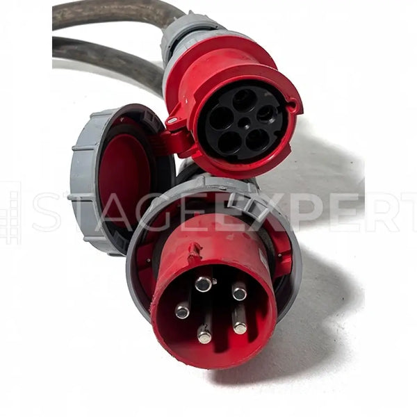 SE Misc 125A CEE Red Power Cable, 50m (5x25mm²)