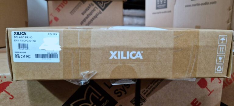 Xilica Solaro FR1-D Dante DSP – Modular 1U Audio Processor