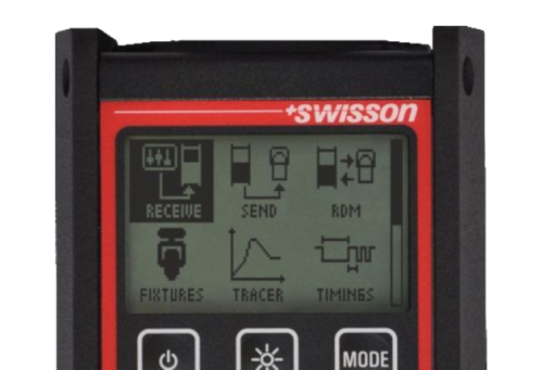 Swisson XMT-350 RDM Controller & DMX Tester – Stage Experts