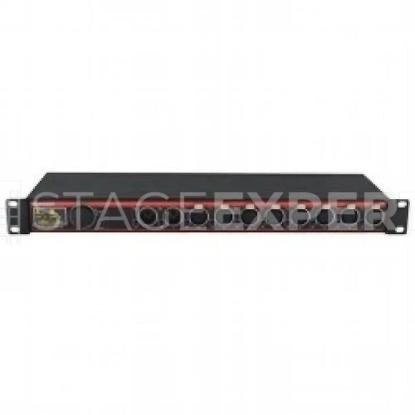 Martin XPD-28-5R DMX Splitter – 5-way, 1U rack, PowerCON