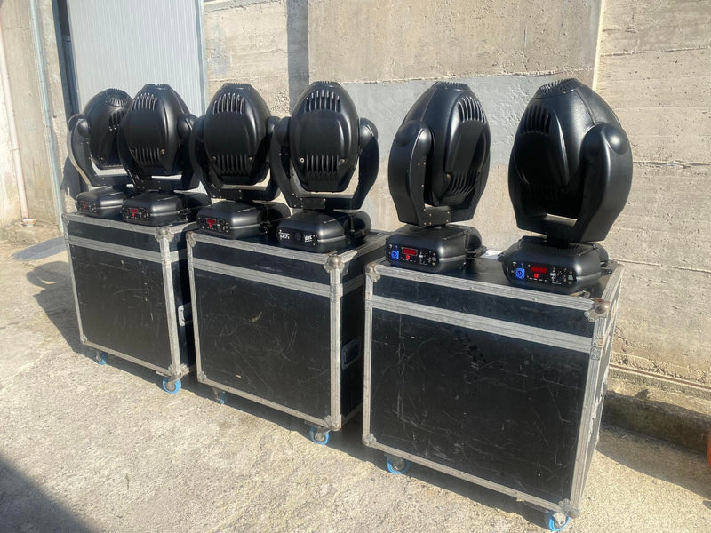 DTS XR7 Spot 575 – 8 Moving Heads with Cases & Brackets