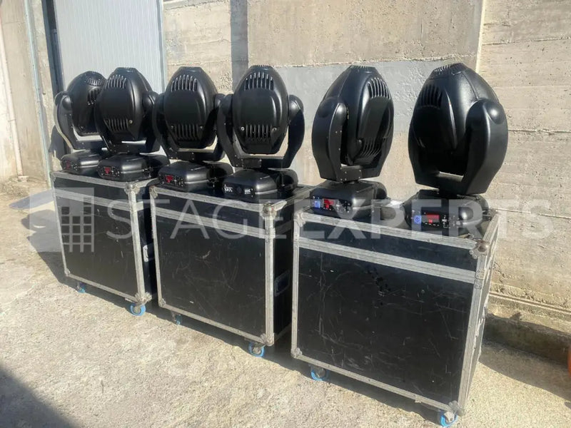 DTS XR7 Spot 575 – 8 Moving Heads with Cases & Brackets