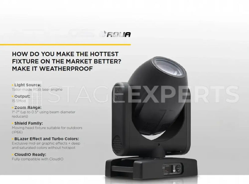Clay Paky Xtylos Aqua IP66 Beam Moving Light