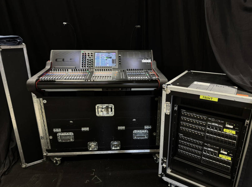 Yamaha CL5 with 2x Rio3224-D – Pro Digital Mixing System