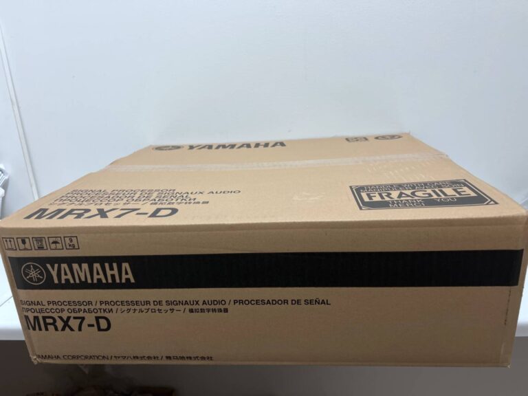 Yamaha MRX7-D Dante Digital Matrix Processor for Install