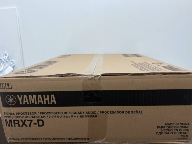 Yamaha MRX7-D Dante Digital Matrix Processor for Install