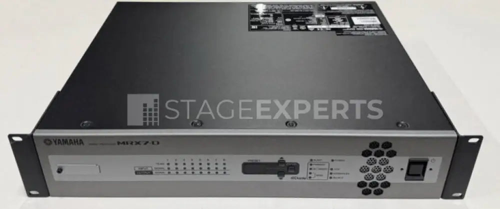 Yamaha MRX7-D Dante-enabled Digital Matrix Processor for install