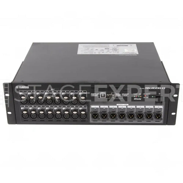 Yamaha Rio1608-D I/O Rack – 16x8 Dante Network Stagebox