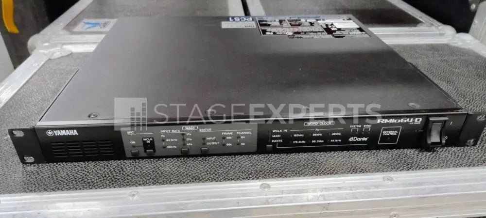 Yamaha RMio64-D Dante/MADI Converter with SKB Softcase