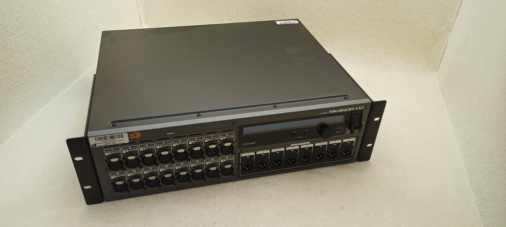 Yamaha Rio1608-D2 Digital Stagebox for Dante Networks